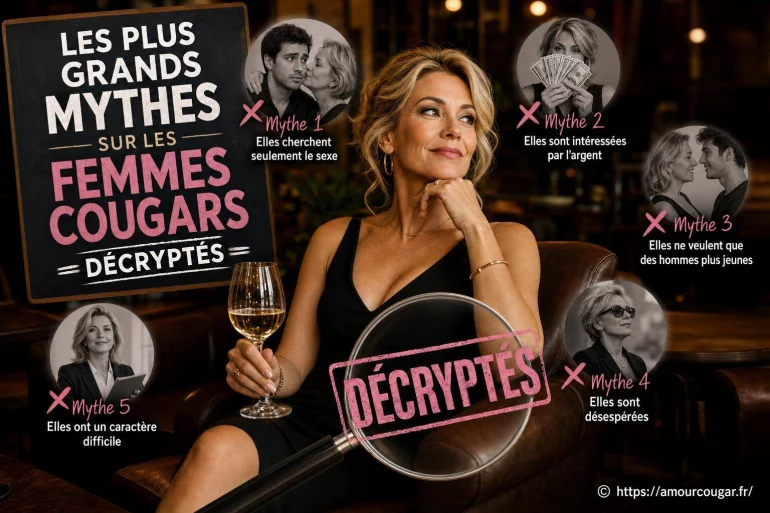 Les plus grands mythes sur les femmes cougars : que faut-il vraiment savoir ?
