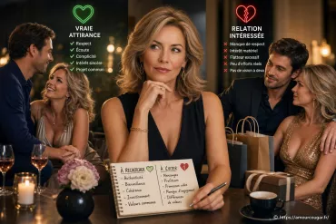 Comment reconnaître une vraie attirance et éviter les relations intéressées quand on est cougar ?