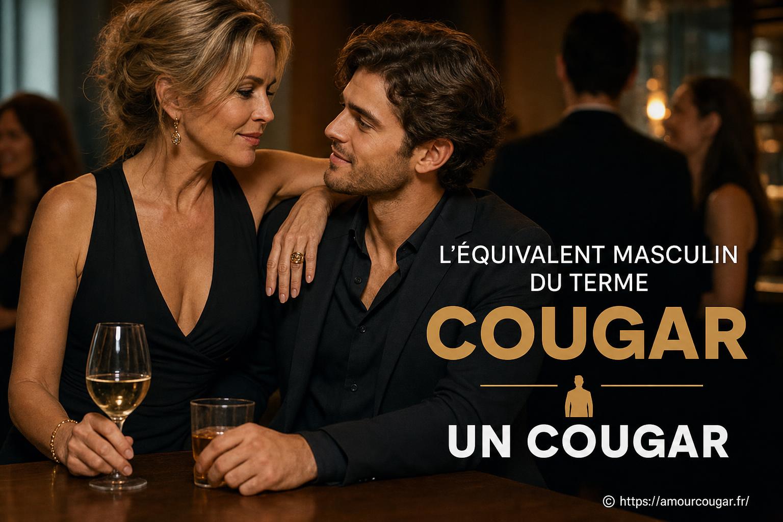 Quel est l'équivalent masculin du terme cougar ?