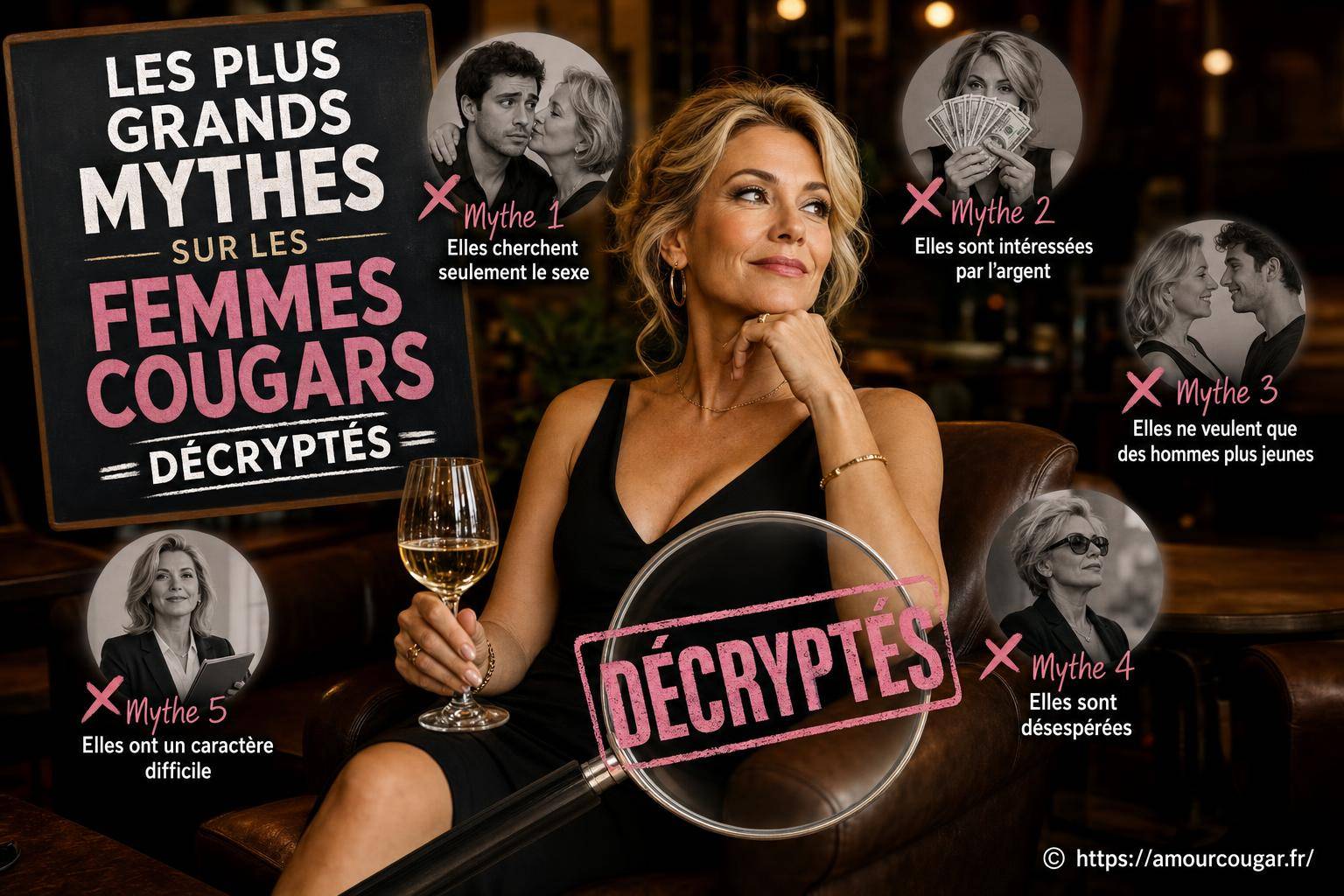 Les plus grands mythes sur les femmes cougars : que faut-il vraiment savoir ?